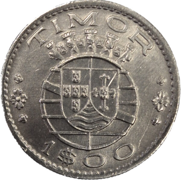 Timor 1$00 1958