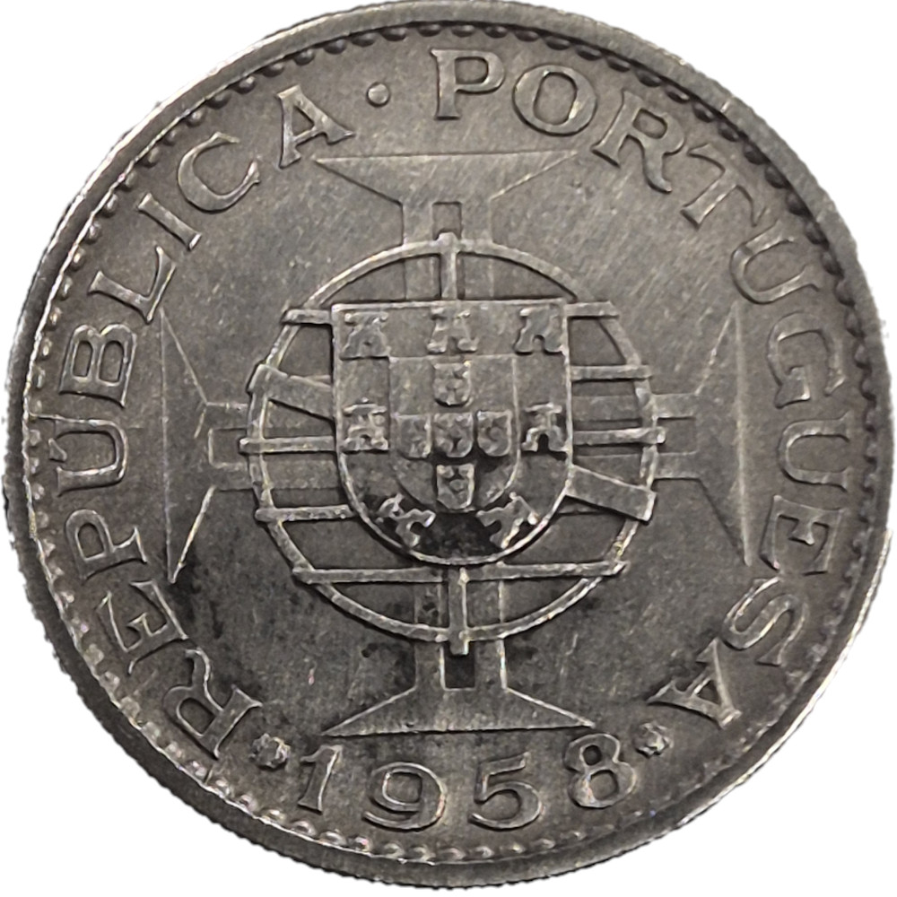 Timor 60 Centavos 1958