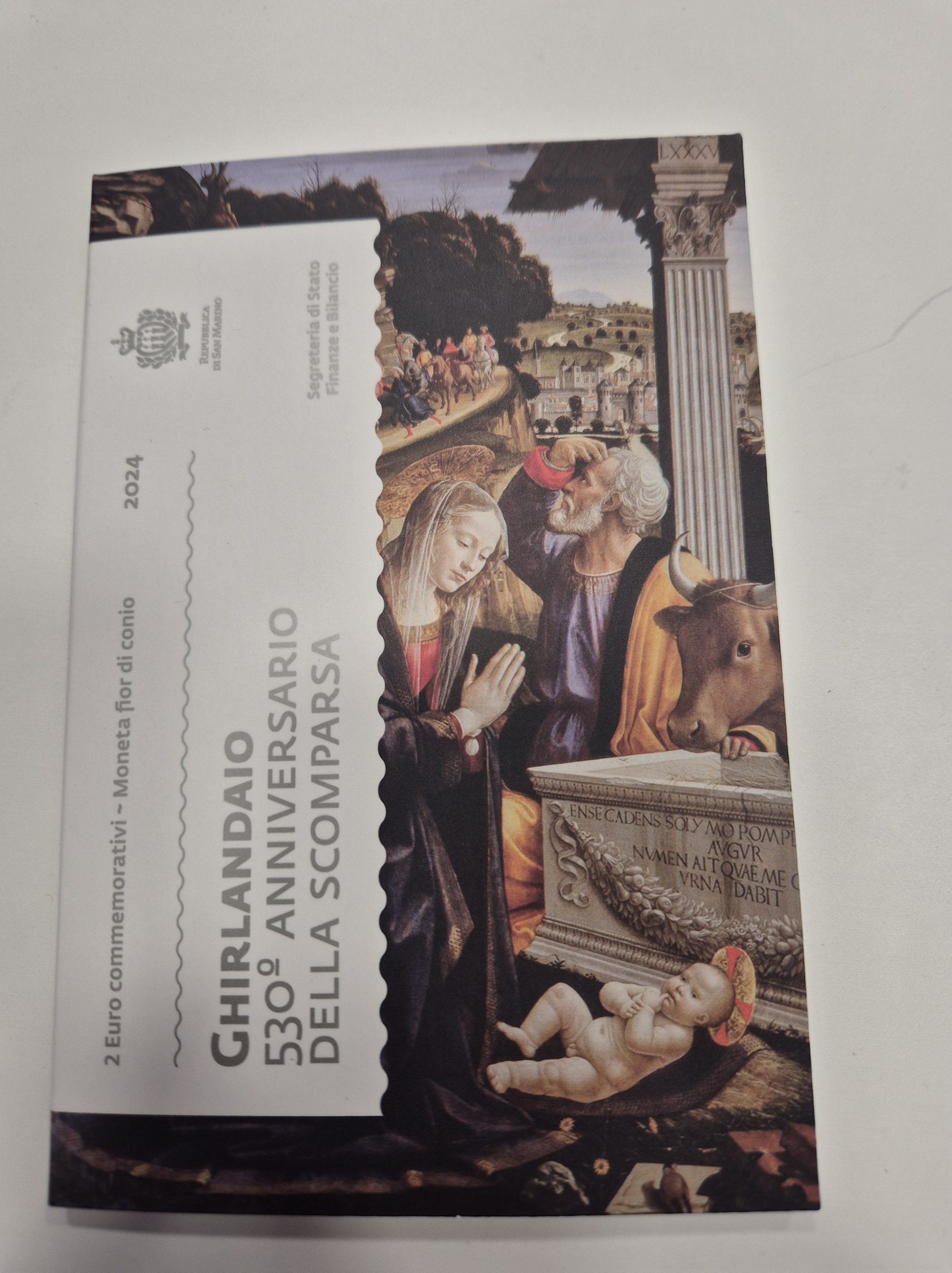2 euros 2024 San Mariono