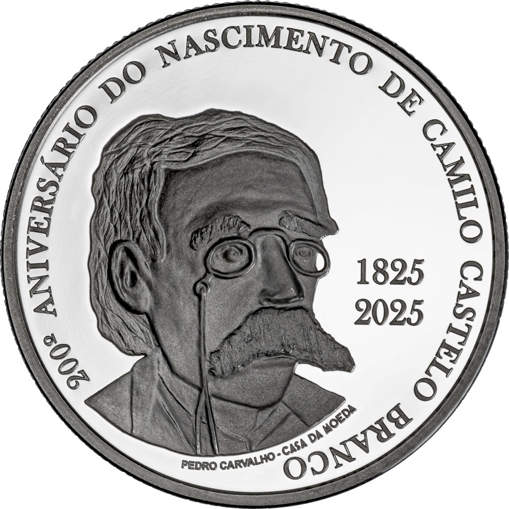 5 euros 2025 Camilo Castelo Branco