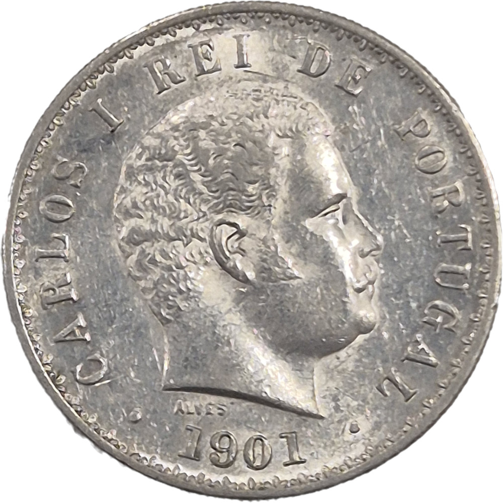 D. Carlos I 500 Reis 1901