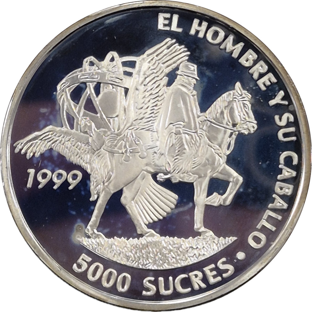 Equador 5000 sucres 1999