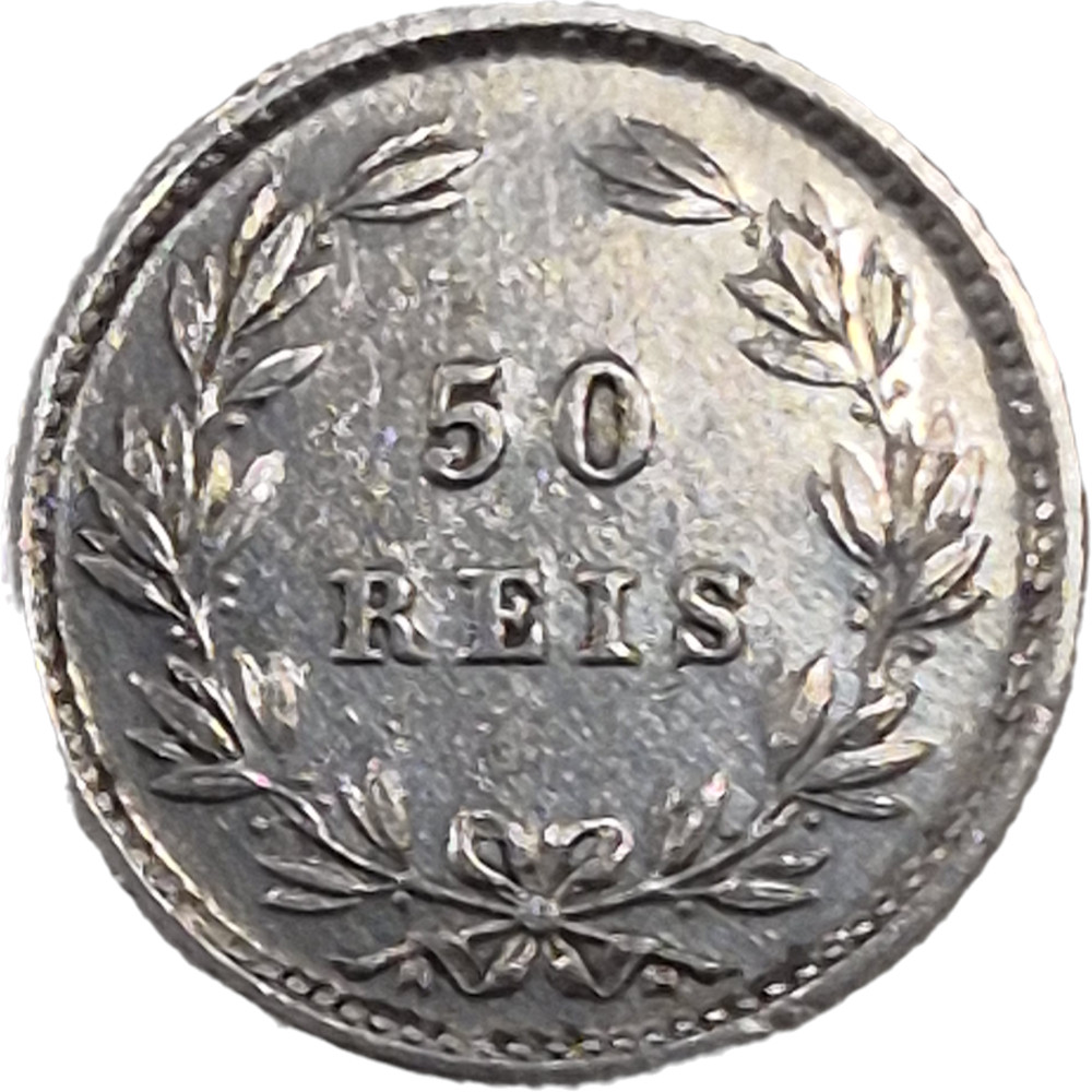 D. Luís I 50 Réis 1875