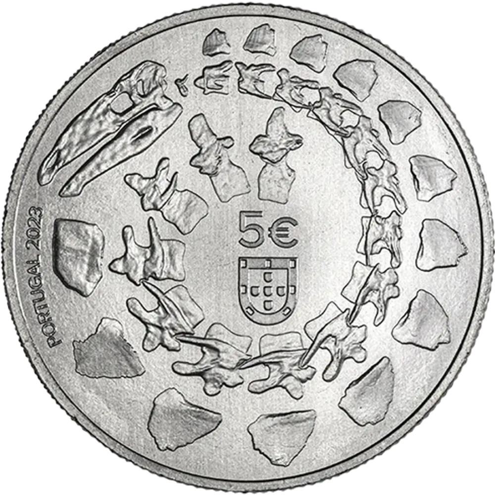 Dinossauro Miragaia Longicollum 5 euros 2023