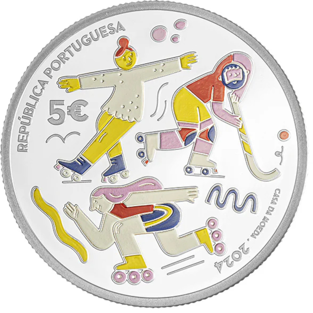 100 Anos da Federação de Patinagem de Portugal (Prata Proof)