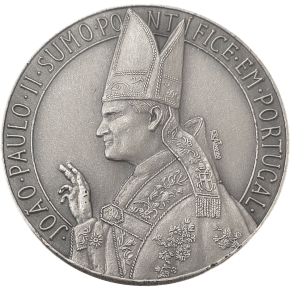 Medalha Prata Papa João Paulo II 2000