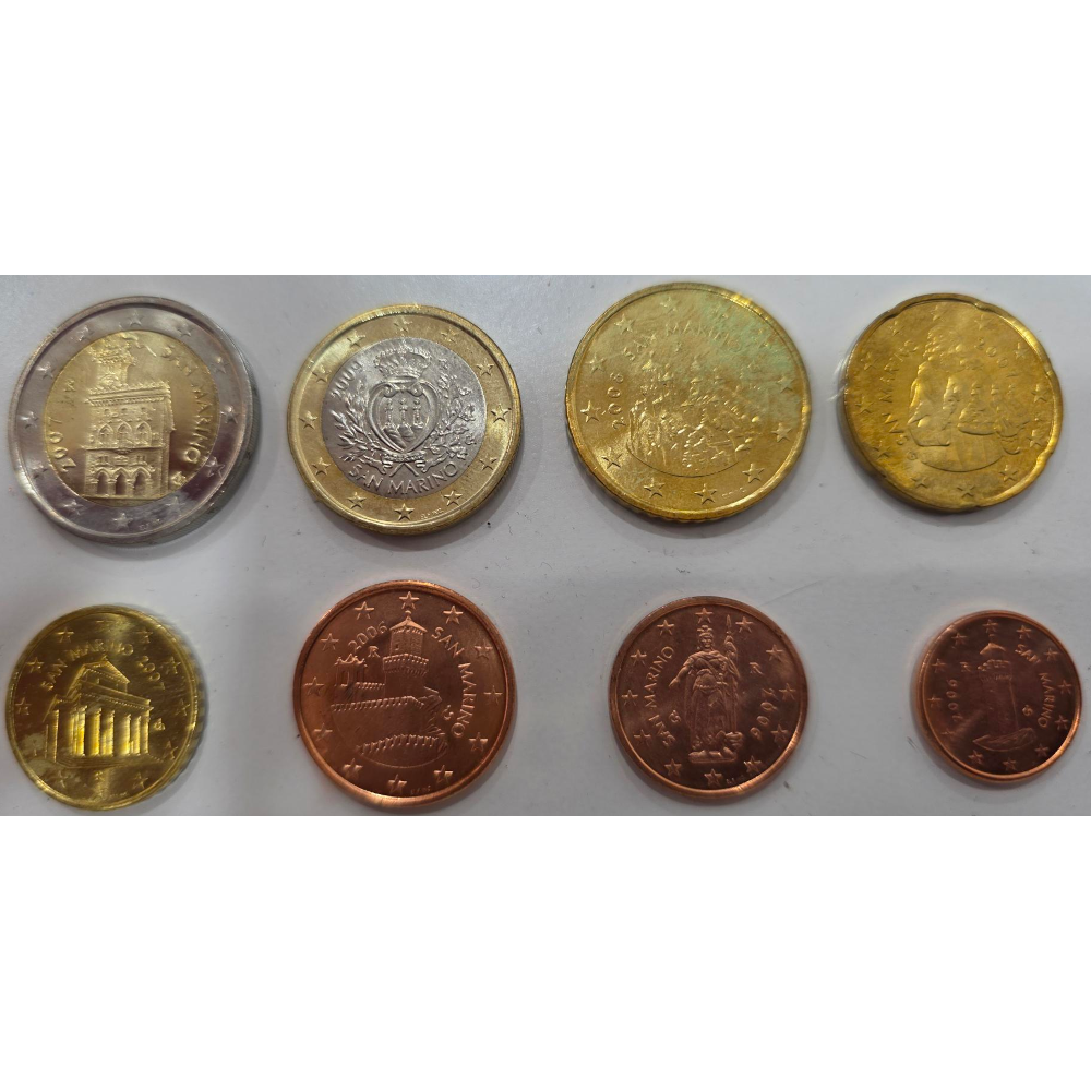 Pack moedas de Euro de San Marino