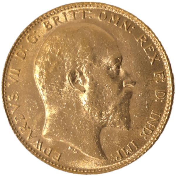Moeda de Ouro 1 Libra 1907