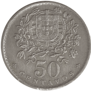 Moeda de 50 centavos de 1935 - verso